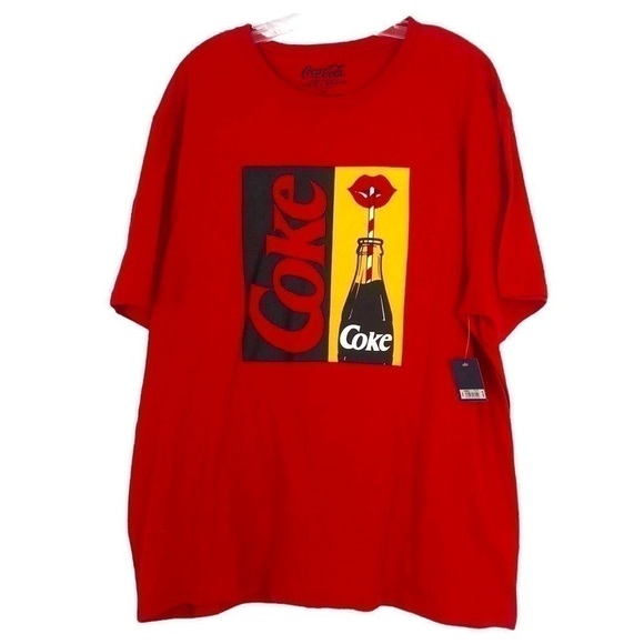 NWT LUCKY BRAND COKE TEE SIZE XXL - Picture 1 of 6
